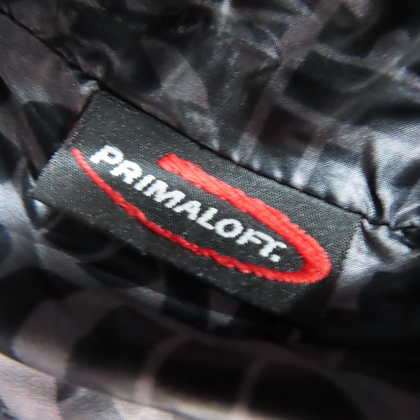 実際に弊社で買取させて頂いたHYSTERIC GLAMOUR/ヒステリックグラマー ワッペン プリマロフト フーデッド 中綿ジャケット 0213AB01 L の画像 7枚目