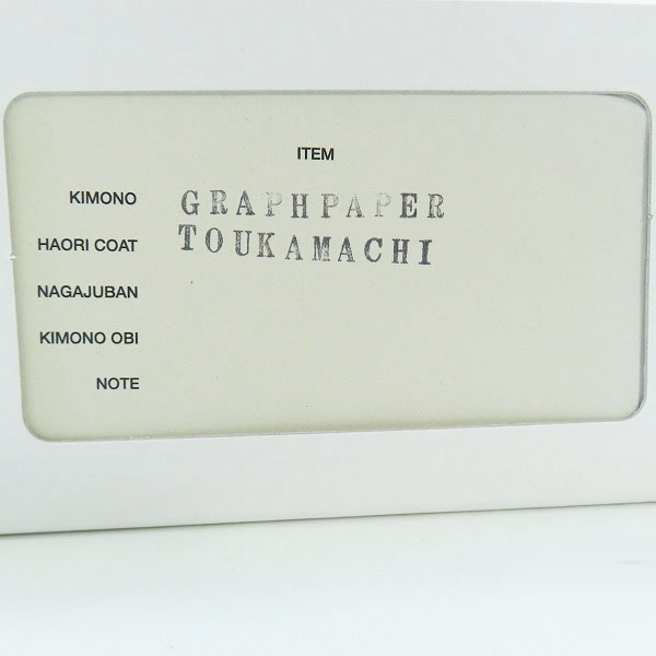 実際に弊社で買取させて頂いたY. & SONS × Graphpaper/ワイアンドサンズ×グラフペーパー ベルクロ/ゴム インサイドベルト 着物の画像 9枚目