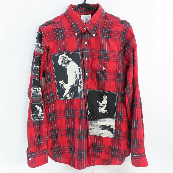 実際に弊社で買取させて頂いたTAKAHIROMIYASHITA TheSoloIst×J.PRESS/タカヒロミヤシタ ザ ソロイスト×ジェイプレス 長袖シャツ レッド sjs.0001/M
