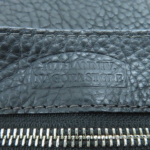 実際に弊社で買取させて頂いた土屋鞄製造所/ツチヤカバン 名古屋10周年記念 ミディアムショルダーバッグ ZY6830BKの画像 5枚目