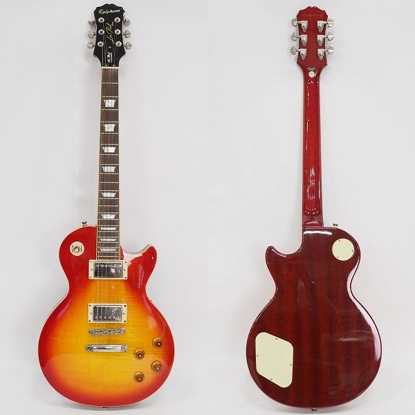 実際に弊社で買取させて頂いた★Epiphone/エピフォン Les Paul Standard/レスポールスタンダード  エレキギター ソフトケース付の画像 1枚目