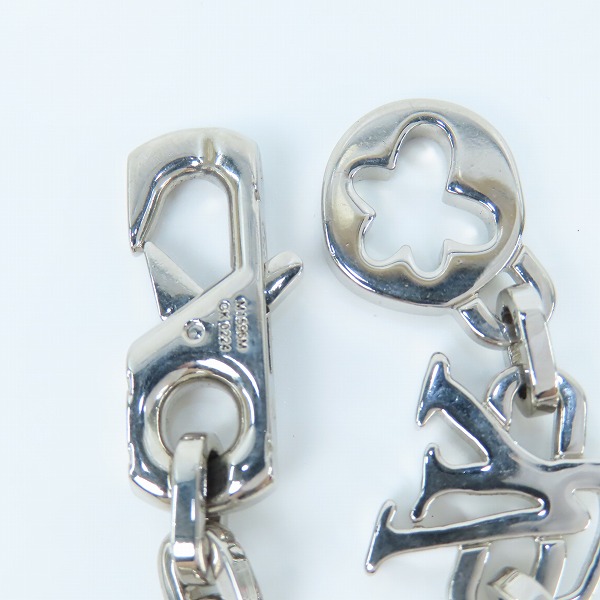 実際に弊社で買取させて頂いたLOUIS VUITTON/ルイヴィトン モノグラム クラギー ブレスレット M1596Mの画像 4枚目