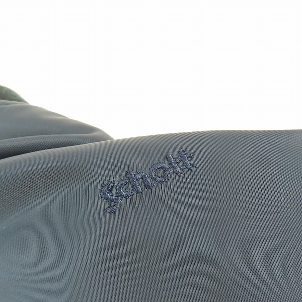 実際に弊社で買取させて頂いたSchott/ショット AMERICAN COLLEGE MA-1/フライトジャケット ネイビー 3132081 /Sの画像 9枚目