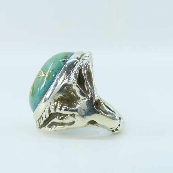 実際に弊社で買取させて頂いたALEX STREETER エンジェルハートリング スプリングリミテッド ターコイズ 18K リバイバルスター/14.5号の画像 2枚目