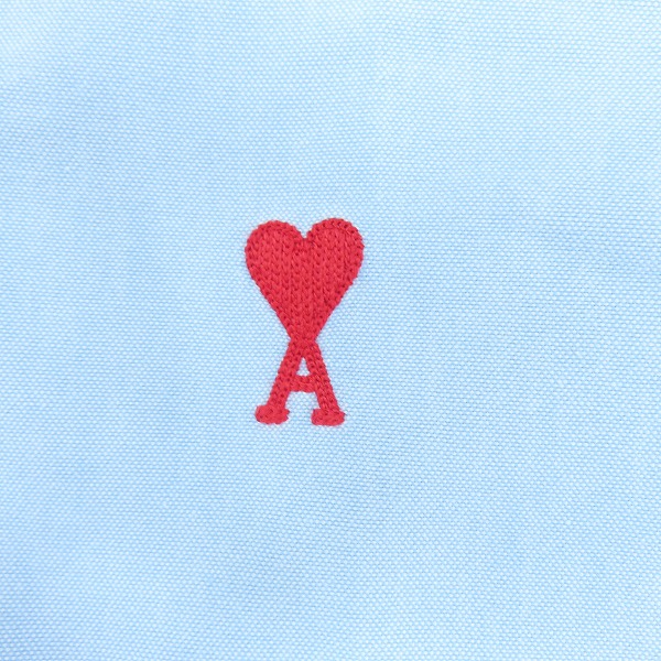 実際に弊社で買取させて頂いたami alexandre mattiussi/アミ アレクサンドル マテュッシ ロゴ刺繍 ハートA 長袖シャツ BFHSH113-480/40の画像 6枚目