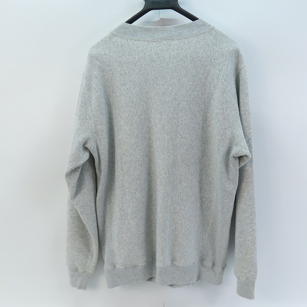 実際に弊社で買取させて頂いたChampion×BEAMS/チャンピオン ビームス 別注 REVERSE WEAVE スナップジャケット グレー C8-J026/Lの画像 1枚目