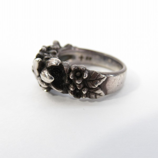 実際に弊社で買取させて頂いたKONRON/コンロン フラワーバタフライリング/9号の画像 2枚目