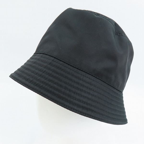 実際に弊社で買取させて頂いたPRADA/プラダ ReNylon バケットハット 三角ロゴ金具プレート 1HC137 2DMI/M