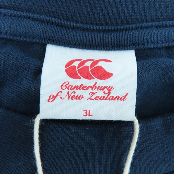 実際に弊社で買取させて頂いた【未使用】 CANTERBURY/カンタベリー HEAVY CREW TEE/ヘビークルーティー  長袖Tシャツ/RA44148/3Lの画像 2枚目