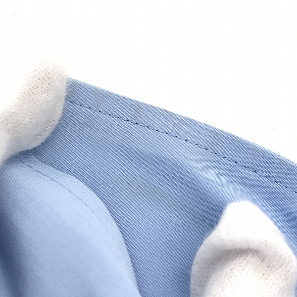 実際に弊社で買取させて頂いたthe shepherd UNDERCOVER/ザ シェパード アンダーカバー スタンドカラーシャツ B.LIGHT BLUE US1B4401/3の画像 7枚目