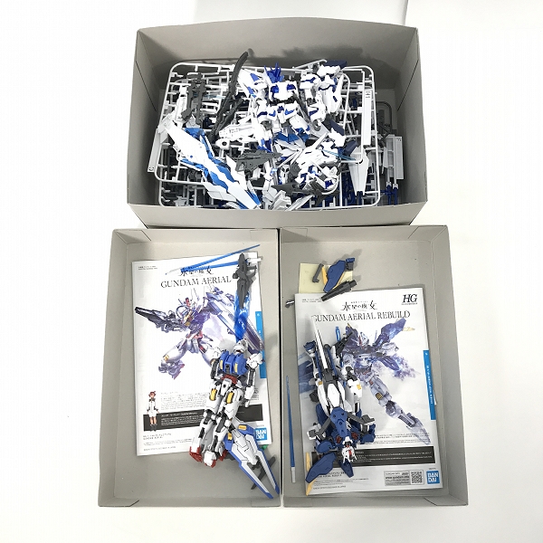 実際に弊社で買取させて頂いた【おまとめ】BANDAI/バンダイ ガンプラ/プラモデル MG/HG/RG 00/エアリアル/キュベレイ 等の画像 2枚目
