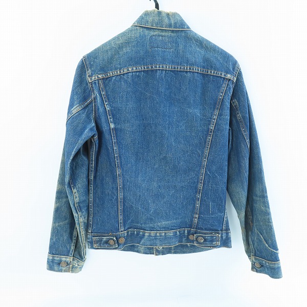 実際に弊社で買取させて頂いた【難有】Levi's/リーバイス デニムジャケット 4thビッグE 刻印524/ヴィンテージの画像 1枚目