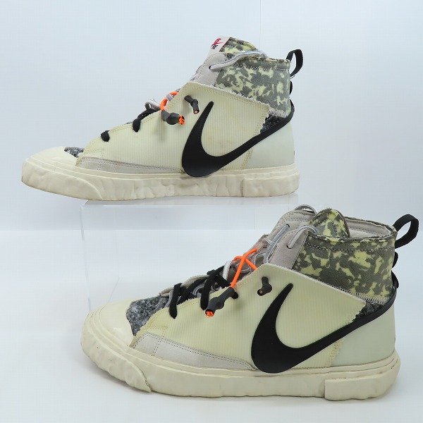 実際に弊社で買取させて頂いたNIKE×READY MADE/ナイキ×レディメイド BLAZER MID/ブレーザーミッド CZ3589-100/28.5の画像 3枚目