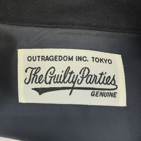 実際に弊社で買取させて頂いたWACKO MARIA/ワコマリア 18AW TWO-TONE 50'S SHIRT/2トーン50'Sシャツ/Mの画像 2枚目