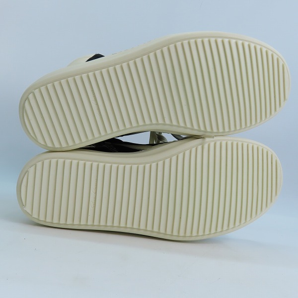 実際に弊社で買取させて頂いたRICK OWENS/リックオウエンス GEOBASKET ジオバスケット ハイカットスニーカー 42の画像 2枚目