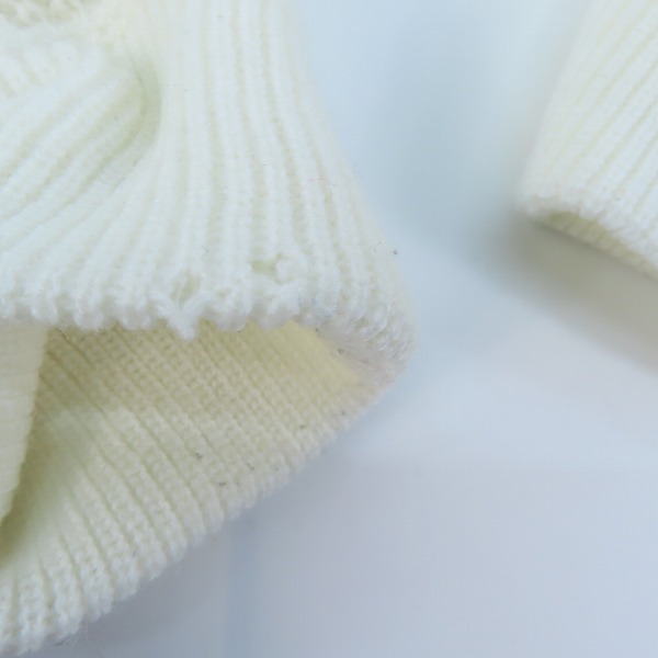 実際に弊社で買取させて頂いたChampion×Let it Ride/チャンピオン×レットイットライド ニット プルオーバーパーカー NUC63TT086/Lの画像 7枚目