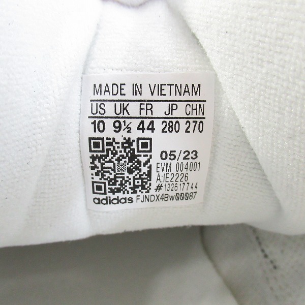 実際に弊社で買取させて頂いたadidas/アディダス Originals Adimatic "Off White アディマティック スニーカー IE2226/28の画像 5枚目
