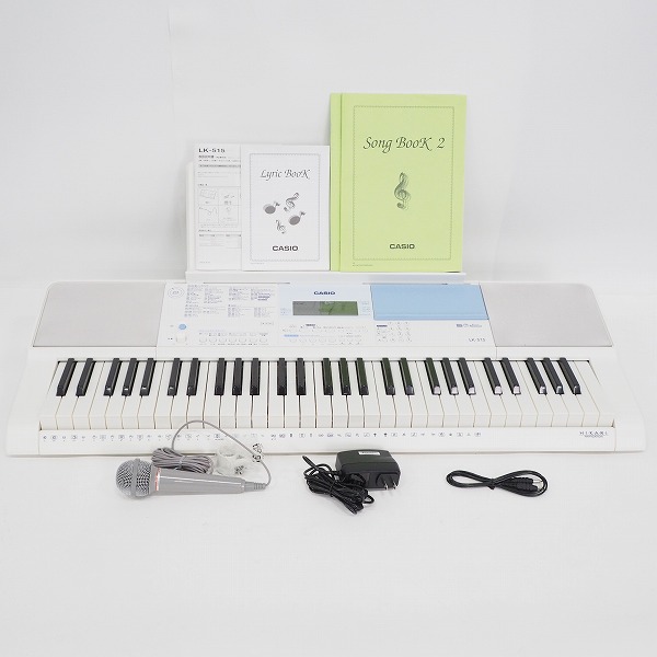 実際に弊社で買取させて頂いた★CASIO/カシオ 光ナビゲーションキーボード LK-515 2020年製 ACアダプター付き【簡易動作確認済】