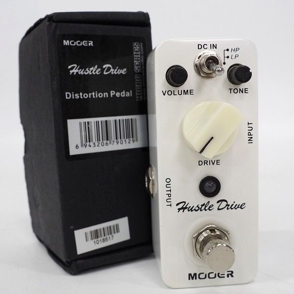 実際に弊社で買取させて頂いた MOOER/ムーアー Hustle Drive オーバードライブ エフェクター【動作確認済】