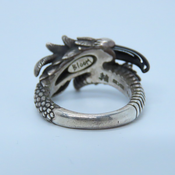 実際に弊社で買取させて頂いた【ギャラ付き】Bloody Mary/ブラッディマリー Revival Collection ブルームリング 開花 wオニキス/ブラックダイヤモンド/11号 の画像 3枚目