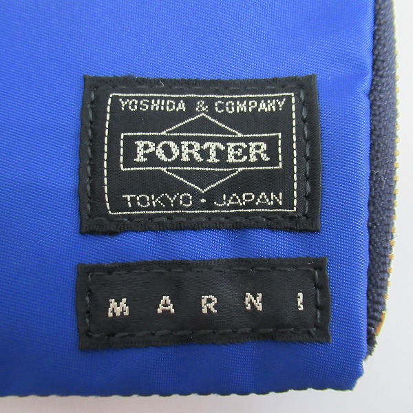 実際に弊社で買取させて頂いたMARNI × PORTER/マルニ × ポーター L字ファスナーコインケースの画像 3枚目