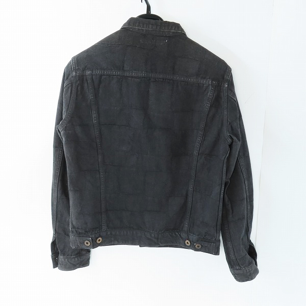 実際に弊社で買取させて頂いたAG by EXPERIMENT/エージーバイエクスペリメント デニムジャケット J-015-002/2の画像 1枚目