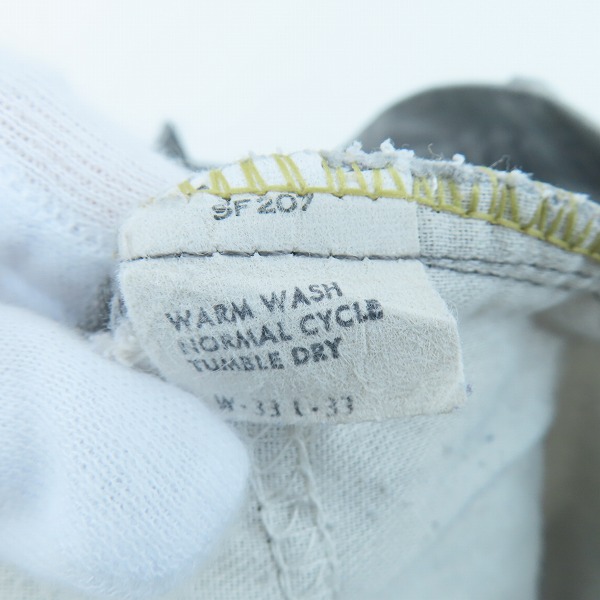 実際に弊社で買取させて頂いたLevis/リーバイス 80s ヴィンテージ 刻印536 白タブ コーデュロイパンツ 519-1555 W33 L33の画像 8枚目