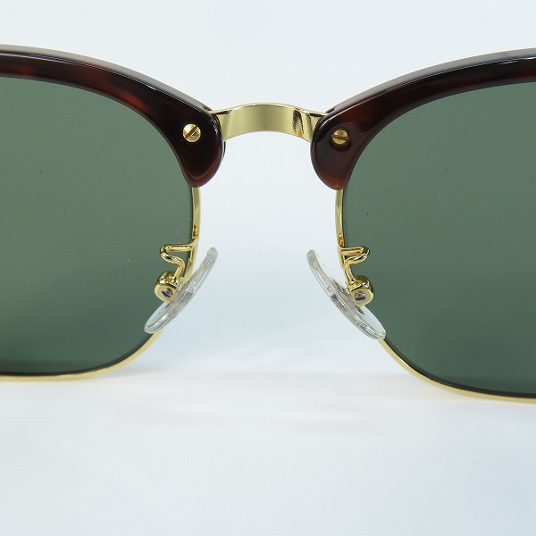 実際に弊社で買取させて頂いたRay-Ban/レイバン CLUB MASTER/クラブマスター サングラス/アイウェア RB3016F W0366の画像 3枚目
