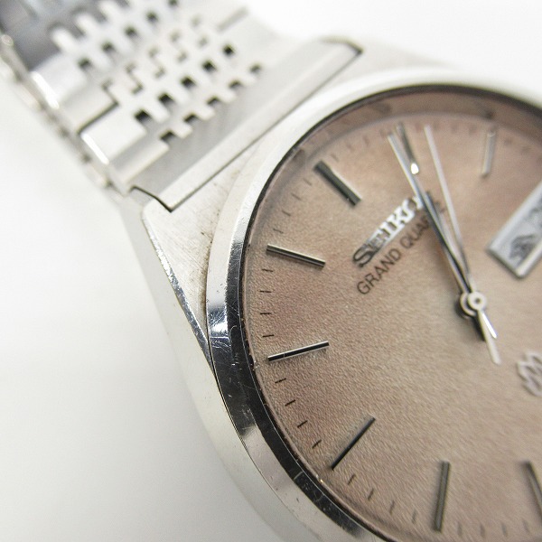 実際に弊社で買取させて頂いたSEIKO/セイコー GDAND QUARTZ グランドクオーツ デイデイト 9943-8030【動作未確認】の画像 5枚目