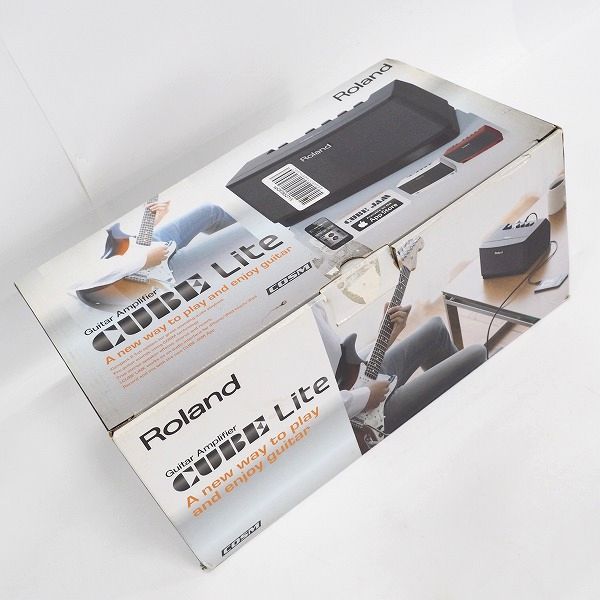 実際に弊社で買取させて頂いたRoland/ローランド CUBE Lite ギターアンプ ブラック ACアダプター付【動作確認済】の画像 9枚目