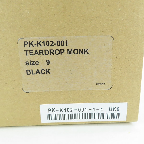 実際に弊社で買取させて頂いたCOMME des GARCONS HOMME PLUS×GEORGE COX/コムデギャルソンオムプリュス×ジョージコックス ドレスシューズ PK-K102-001/9の画像 9枚目