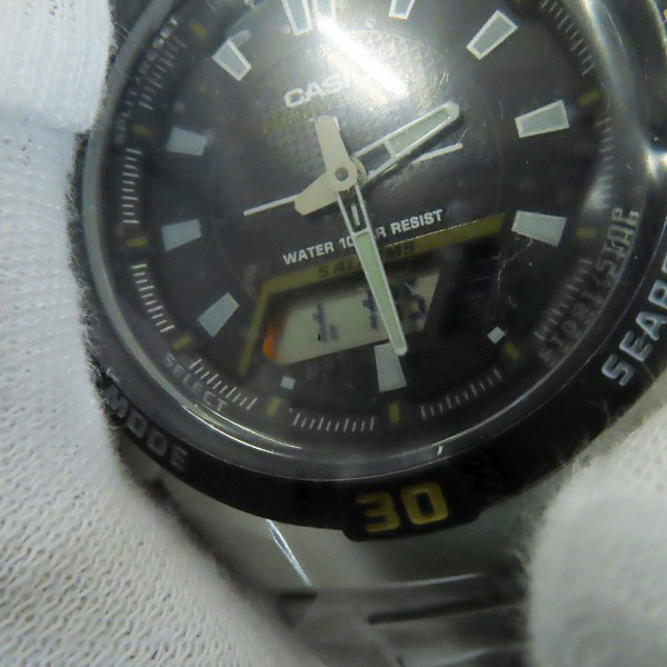 実際に弊社で買取させて頂いた【未使用】CASIO/カシオ CASIO SOLAR POWER SYSTEM/タフソーラー 腕時計 AQ-S800WD-1EJFの画像 5枚目