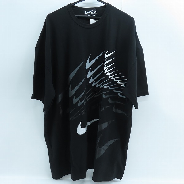 実際に弊社で買取させて頂いた【未使用】BLACK COMME des GARCONS×NIKE/ブラックコムデギャルソン×ナイキ プリント Tシャツ 1N-T101/L