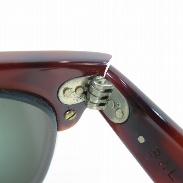 実際に弊社で買取させて頂いたRay-Ban/レイバン B&L/ボシュロム社製 WAYFARER MAX/ウェイファーラーマックス サングラス/アイウェアの画像 4枚目