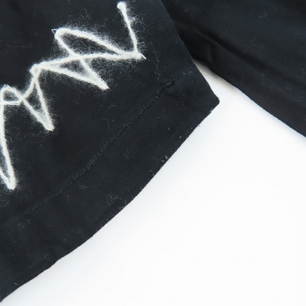 実際に弊社で買取させて頂いたmastermind JAPAN/マスターマインドジャパン バックベロアスカル/ステッチデザイン カットソー MP-TS50-015/XLの画像 6枚目