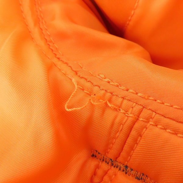 実際に弊社で買取させて頂いたWTAPS/ダブルタップス 16AW MA-1 JACKET NYLON TWILL フライトジャケット 162GWDT-JKM04/Mの画像 6枚目