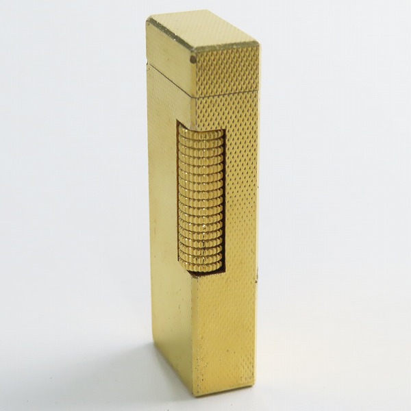 実際に弊社で買取させて頂いたdunhill/ダンヒル サイドローラー ライター ゴールドの画像 2枚目