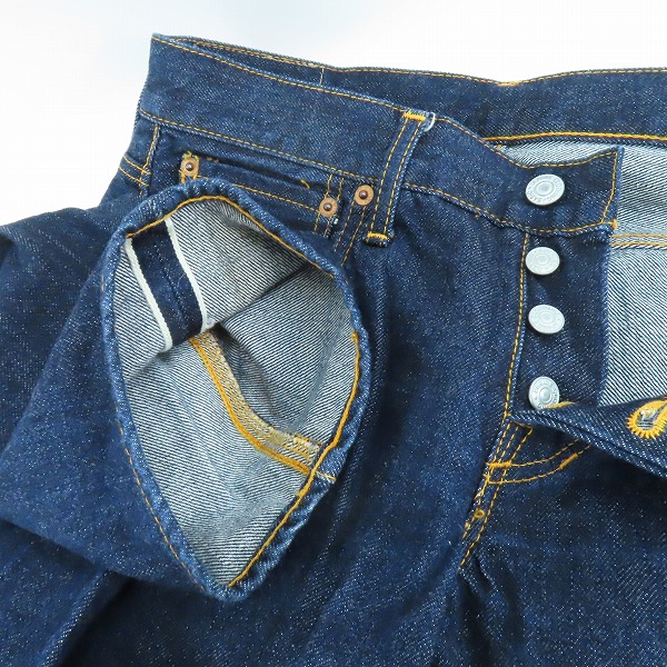 実際に弊社で買取させて頂いたDENIME /ドゥニーム ストレート デニムパンツ D021C 1501-274/W30の画像 6枚目