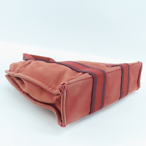 実際に弊社で買取させて頂いたHermes/エルメス フールトゥPM キャンバス ミニトートバッグの画像 2枚目
