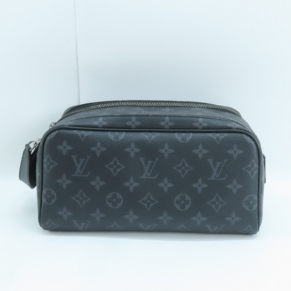 実際に弊社で買取させて頂いたLOUIS VUITTON/ルイヴィトン モノグラム エクリプス ドップキット/セカンドバッグ/ポーチ/クラッチバッグ M46354の画像 1枚目