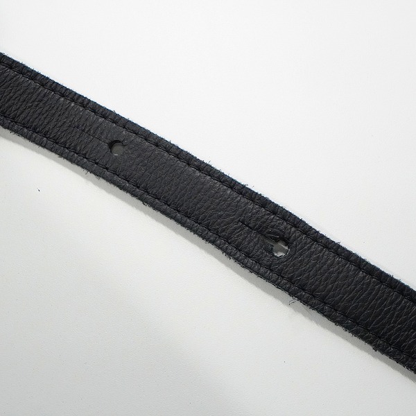 実際に弊社で買取させて頂いたFender/フェンダー レザー調 ギターストラップ ベースストラップ ブラックの画像 7枚目