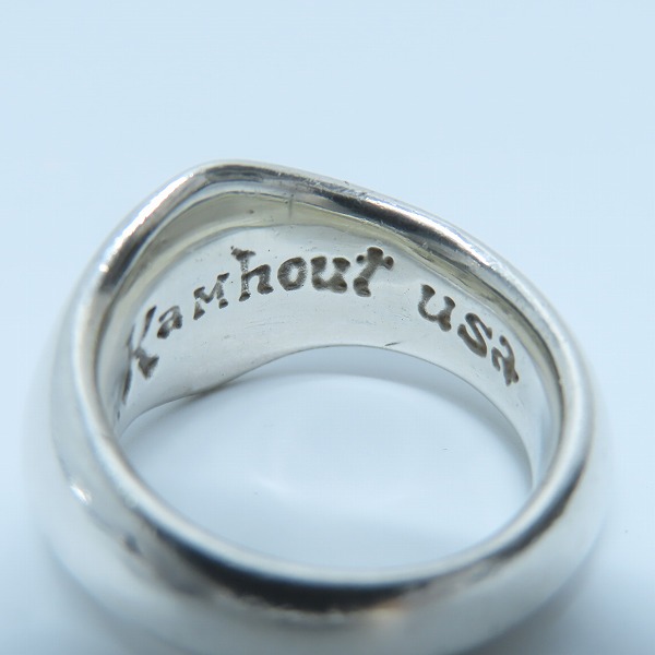 実際に弊社で買取させて頂いたLEONARD KAMHOUT/レナードカムホート LONE ONES/ロンワンズ SILK/シルク リング 17.5号の画像 7枚目