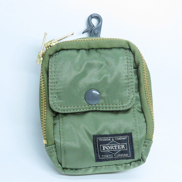 実際に弊社で買取させて頂いた(4)PORTER/ポーター TANKER/タンカー ポーチ カーキ