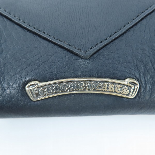 実際に弊社で買取させて頂いたCHROME HEARTS/クロムハーツ TINY WALLET CHプラス タイニーウォレットの画像 4枚目