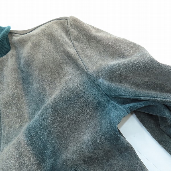 実際に弊社で買取させて頂いた【難有】Schott/ショット スエード ボンバージャケット/ブルゾン/38の画像 4枚目