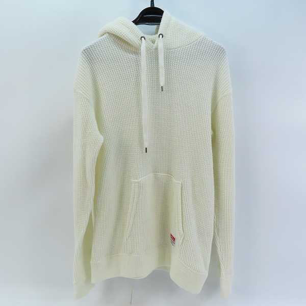 実際に弊社で買取させて頂いたChampion×Let it Ride/チャンピオン×レットイットライド ニット プルオーバーパーカー NUC63TT086/L