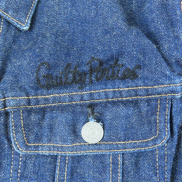 実際に弊社で買取させて頂いたWACKO MARIA/ワコマリア GUILTY PARTIES デニムジャケット/XLの画像 3枚目
