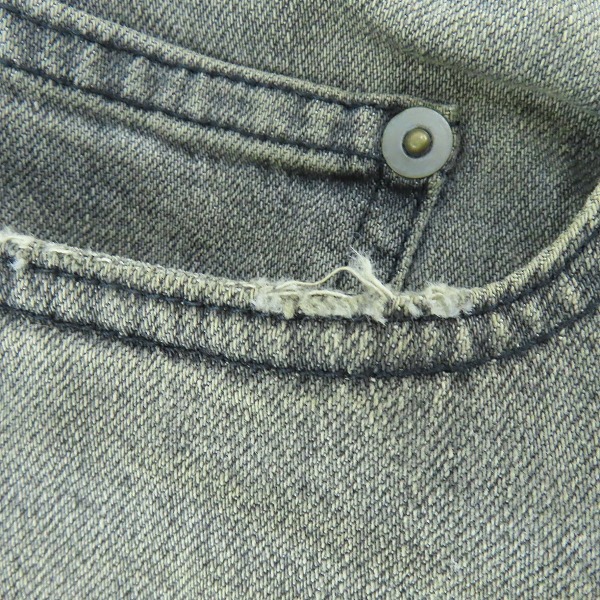 実際に弊社で買取させて頂いたSAINT LAURENT/サンローラン  D02 M/SK-LW デニムパンツ 390001 Y8811の画像 8枚目