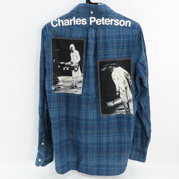 実際に弊社で買取させて頂いたTAKAHIROMIYASHITA TheSoloIst×J.PRESS/タカヒロミヤシタ ザ ソロイスト×ジェイプレス 長袖シャツ ブルー sjs.0001/Mの画像 1枚目