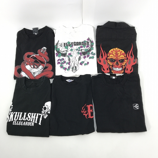 実際に弊社で買取させて頂いた【おまとめ】ELLEGARDEN/エルレガーデン バンドTシャツ/バンT 等